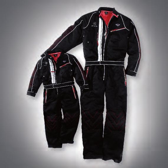 Racing Overalls Black overalls made of 100% cotton. Light padding at the knees, elbows and back.