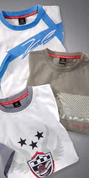 Montoya T-Shirt 100% cotton. Large JP print and the original team driver logo of Juan Pablo Montoya on the reverse. Colour: grey-red, sizes: S-XXL.