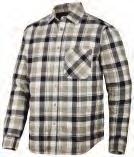 Size: XS-XXXL 8502 RuffWork, Flannel Checked LS Shirt