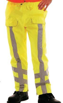 pockets to HV and grey sides. EN 343:2003 Class 3 breathable and Class 3 waterproof outer fabric. Conforms to EN 471:2003 class 2. Plus Pulsar Garment Features : PR 422 Size: S-3XL : 25.
