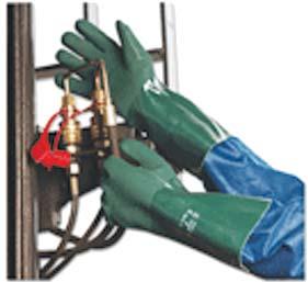 Chemical Hazards PVC Heavy Duty Gloves Our PVC industrial gloves have been specially designed for a range of heavy duty applications, where a high degree of protection from both chemical and
