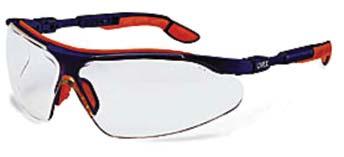 EN 166-1F i-vo Safety Spectacle 9160-065 With Optidur 3000 coating, makes both sides of the lens as