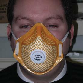 Maintenance Free The Alphamesh 8000 SERIES has been developed to improve the comfort of disposable respirators whilst maintaining an excellent face fit.