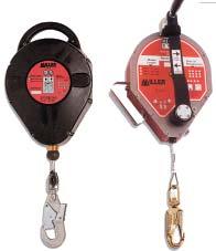 2m Lanyard c/w shock absorber and scaffold hook- (sewn directly to harness) Plastic Carry case.