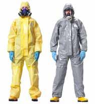 RSG Chemical Workwear RSG Chemical Workwear SS-1 series: HD/PE barrier film laminate - Lightweight disposable chemical suit for protection against splashes and sprays of hazardous chemicals - CE