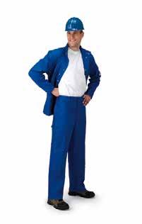 Work jacket and trousers Contractor Contractor work jacket and trousers ++ cornflower blue cotton/polyester/as, a 1 EA Material: 65% cotton/34% polyester/1% anti-static Material weight of fabric: 340