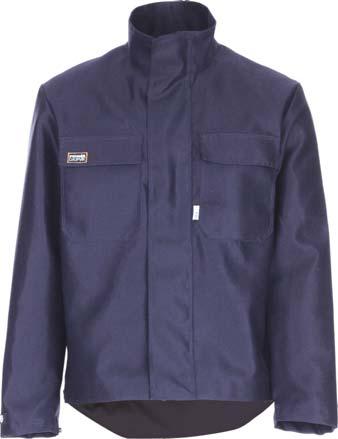 FIRE RETARDANT UNLINED Jacket 288P70A Industrial jacket designed for heavy industry working environments, such as welding and molten iron work.