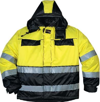 HIGH VISIBILITY LINED Airtech Parka 100993 Airtech winter parka. Breathable, wind and waterproof.
