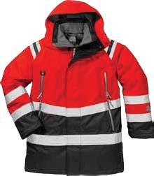 ) 100993 HiVis Red/Black XS-3XL 100993 HiVis Yellow/Black XS-3XL Quilted Jacket 533 60A Front zip fl ap / Chest pockets with velcro on fl aps /
