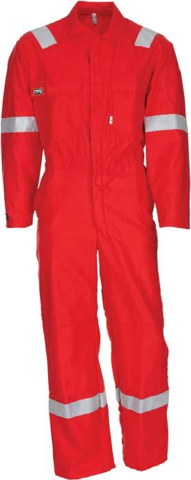 FIRE RETARDANT UNLINED WORK COVERALL 357P71A Stylish two-tone coverall packed with functionality and excellent safety features.