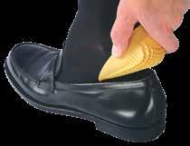 Double-Action Gel Heel Cushions Removable Disc to Ease Heel Spur Pain These