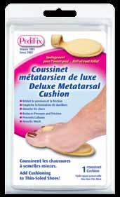 cushions and protects, from toe tips to ballof-foot.