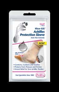 Large P1408-L Achilles/Skate & Boot Protection Sleeves Sizing Chart: S fits Women