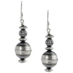 Case: 1:15-cv-04380 Document #: 1 Filed: 05/18/15 Page 10 of 17 PageID #:10 Alexandria Collection Sterling Silver Brushed Finish Dangle Earrings With its two-tone silver and brushed finish, these