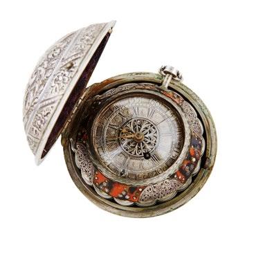 113 CHARLES VOISIN POCKET WATCH WITH QUARTER REPEAT French 18th century; 74mm outer