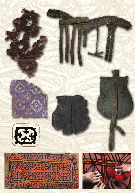 MATERIALS: TEXTILES, LEATHER, FELT Because of the climatic and soil conditions of the Carpathian Basin, organic remains are only a minute part of the 10 th 11 th century archaeological finds.