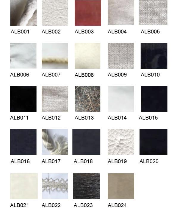 Early Modern Materials Reference Number Fabrics Usage Suppliers ALB001 ALB002 ALB003 ALB004 ALB005 ALB006 ALB007 ALB008 ALB009 ALB010 ALB011 ALB012 ALB013 ALB014 ALB015 ALB016 ALB017 ALB018 ALB019