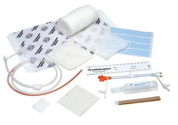 Edge of wound management RENASYS 15FR Channel Drain Pack Component list 1-15 French Channel Drain 1 - RENASYS Quick-Click Adapter 2 - non-adherent Layer 7.