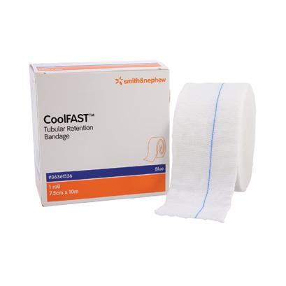 Comprehensive wound management Bandages CoolFAST TM Tubular Retention Bandage A tubular retention bandage ideal to use when needing to secure dressings.