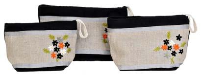 A beautiful hand embroidered design on the