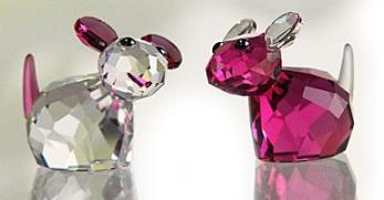Product Name Pioneers Anna and Emma (mice) pink/clear