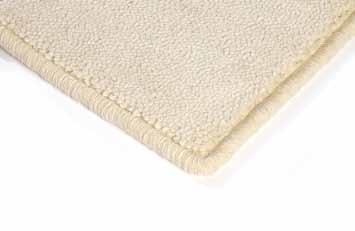 The backing on your rug may be cotton, jute or Actionbac depending on the construction of the broadloom you have chosen (see page 42). Delivery of these rugs is normally within 5 weeks.