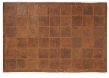 LEATHER Rugs From stock Rug: Leather Backing: Wool felt Total weight: 00