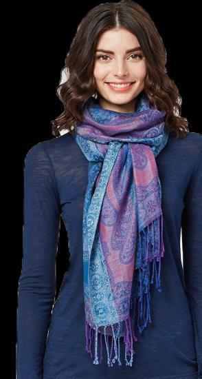 CUSTOM LOGO SCARVES & WRAPS Modal A very delicate and airy fabric. A top designer quality material.