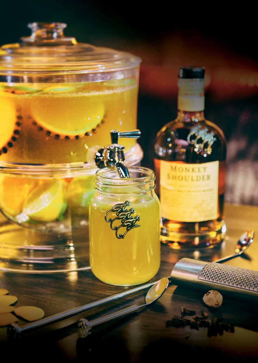 Add your measured amount of the one and only Monkey Shoulder Ginger Monkey