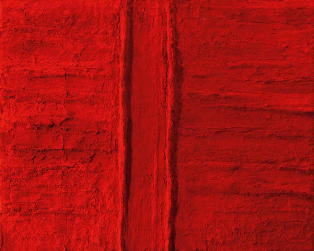 Red / Rosso, 2009 26 Pigment and oil