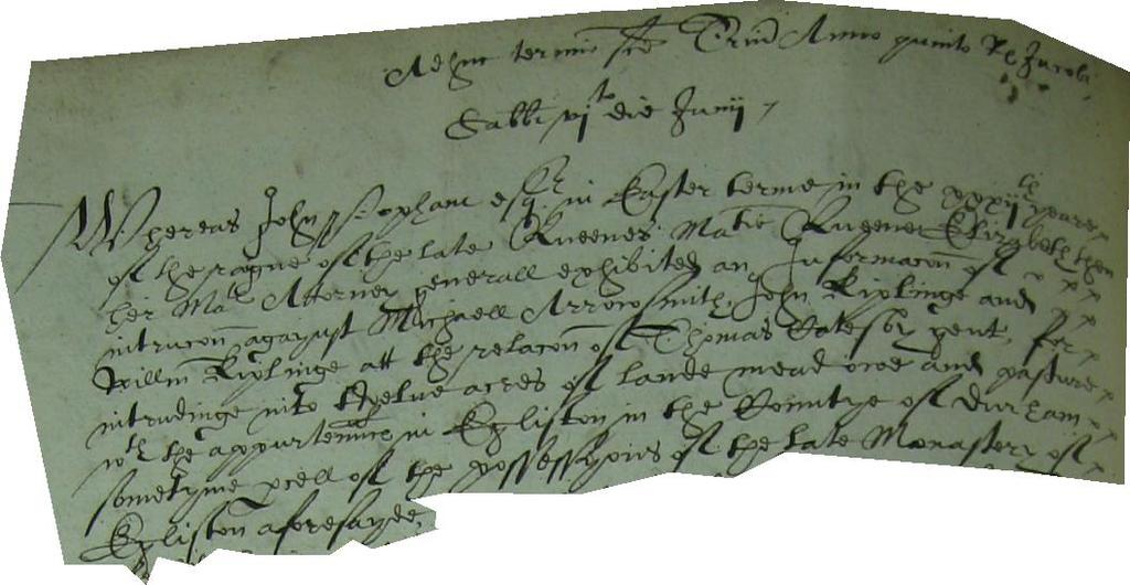 Ambrose had been a witness to the will of Robert Dent of Hury in 1587 (quite possibly the two wills were written in the same hand). In November 1588, George Kipling died.