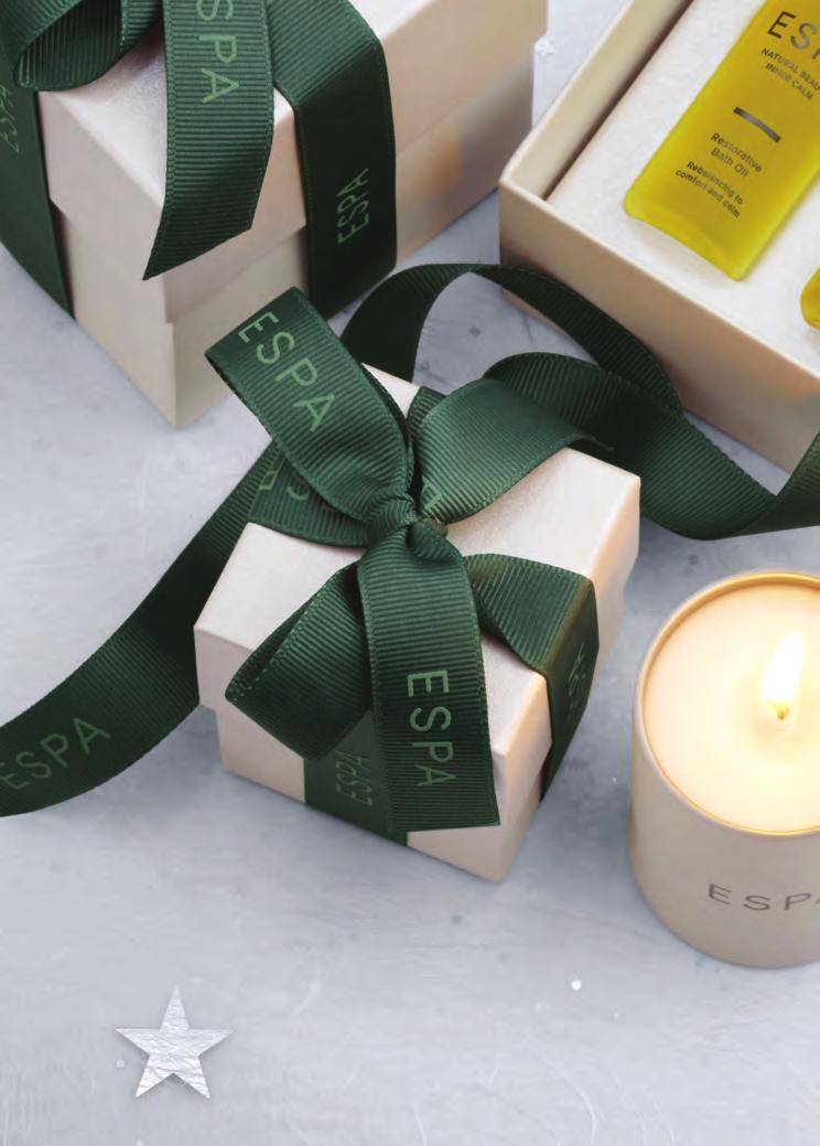 The ESPA Gift Collection Relax and find a moment of calm with ESPA this season, the fire is