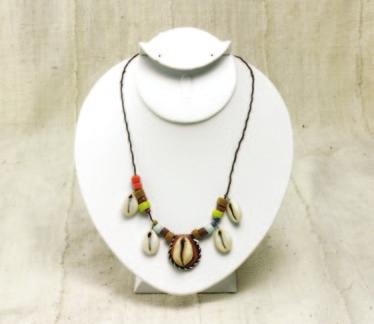 cowrie shell necklace is perfect to go with your