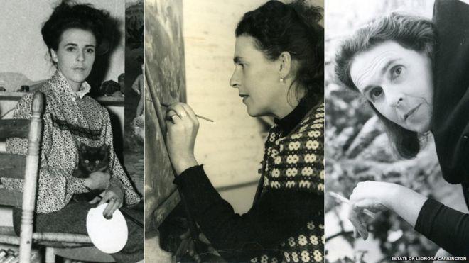 Leonora Carrington left Lancashire at the age of 18 and lived in London, Paris and Spain before settling in Mexico in the 1940s "The Lancashire environment of strange legends and witchcraft - such as