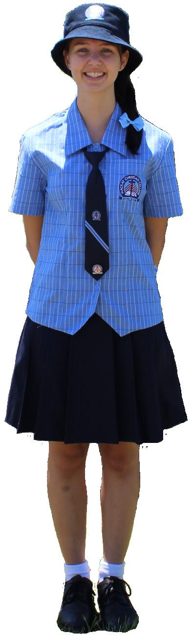 Senior School Uniform Year 10 - Year 12 Support of Mackay Christian College s Uniform Policy is a condition of enrolment. Students may be sent home if their uniform is incorrect.