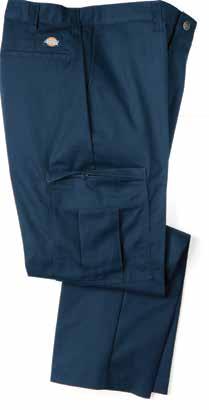 PANTS 211-2372NV LR542BK PT32KH MEN'S PLEATED WORK PANT Touchtex technology with superior color retention, soil release and wickability Classic silhouette with double front pleats Folder-set