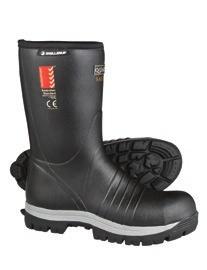 3, EN ISO 20345 Sizing: 6-13 Codes: FQS506 - FQS513 Quatro Safety Knee Full boot foam insulation - rated to -50 C; oil, acid and heat
