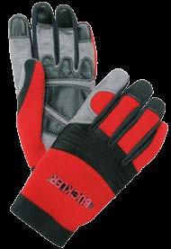 and finger end protection Neoprene stretch over fist Elasticated cuff with Velcro tab