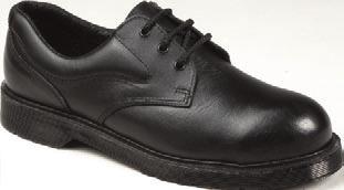 Black Microfibre lace shoe. Breathable and machine washable. PU sole S1. Sizes 2-12.