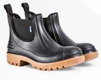 Hea vy Dut y M e n s Chelsea HD F506: Black upper with toffee sole (STC) PVC / Nitrile sole for durability and protection against fats, oils and chemicals The cleated