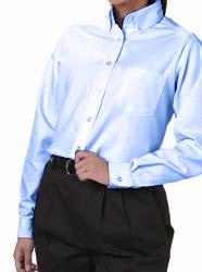 Edwards Dress Long Sleeve Button Down Oxford- 5077 60% Cotton/40% Polyester 4.4 oz. wt.