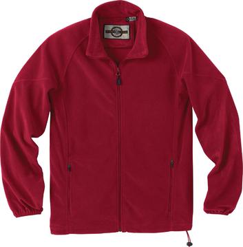 North End Microfleece Jacket- 88095 100% Polyester Microfleece Coverstitch detailing on collar and sleeves Stretch binding finish at cuffs