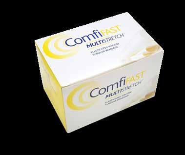 Case Study 2 ComfiFast MultiStretch Treating chronic lichenification using ComfiFast MultiStretch tubular bandages.