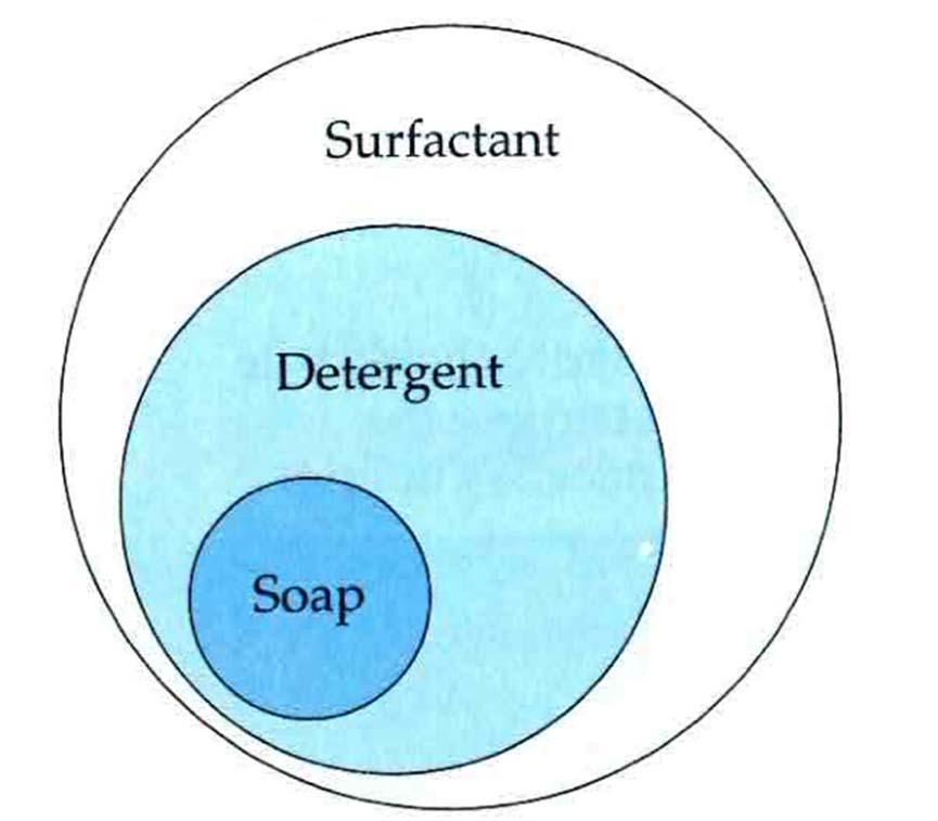 All soaps are detergents and all detergents
