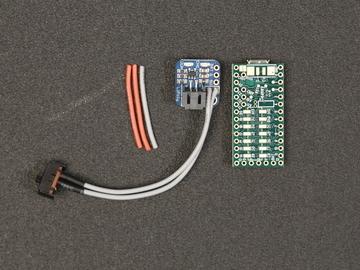 Connect Lipo Backpack to Teensy Cut the trace on the pads of the