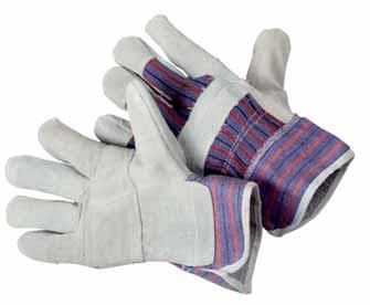 stripe pigskin palm knuckle bar L Candy Stripe heavy duty leather glove All