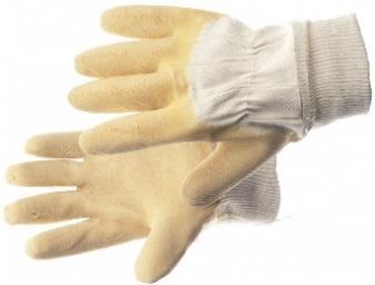 Cut resistant latex gloves 470231 Latex glove 470232 Latex glove 100% cotton knitted base Open back and tricot cuff.