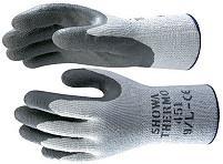 knitted base 474166 Glove Ansell Polar Grip Roughened latex coating Fully coated + extra layer hand coating Very high