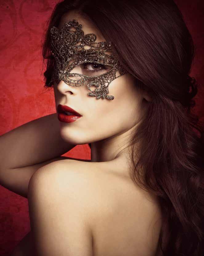 THE MYSTERY behind the mask An attraction to mystery in all its forms lies at the heart of Vamp London, with every collection rooted in our passion for seductive secrets and