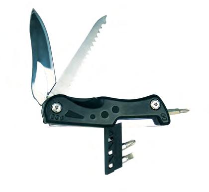 1298 - Multi Tool with Torch The perfect tool for keeping nearby for regular use.